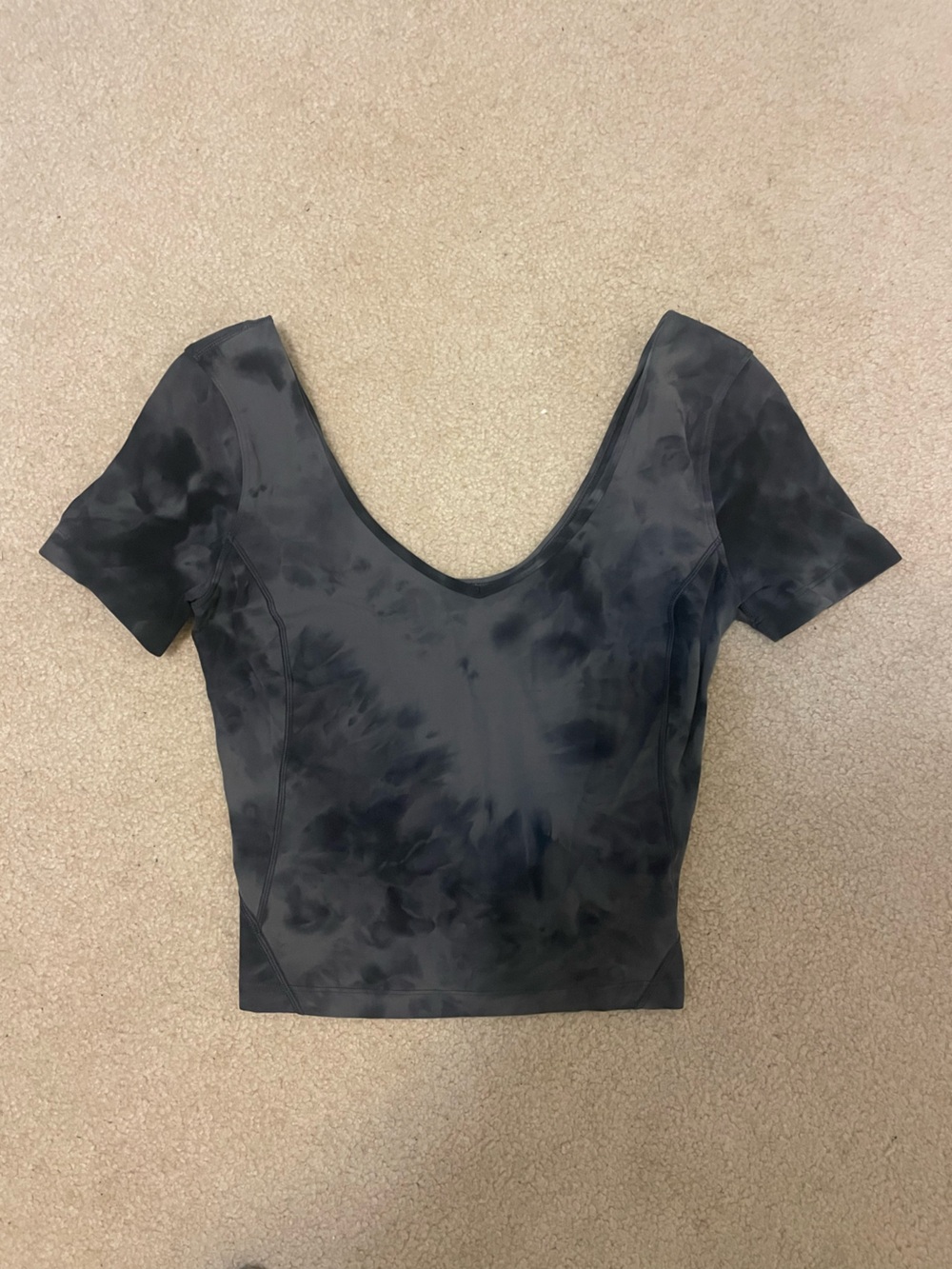Lululemon diamond dye align shirt size 2